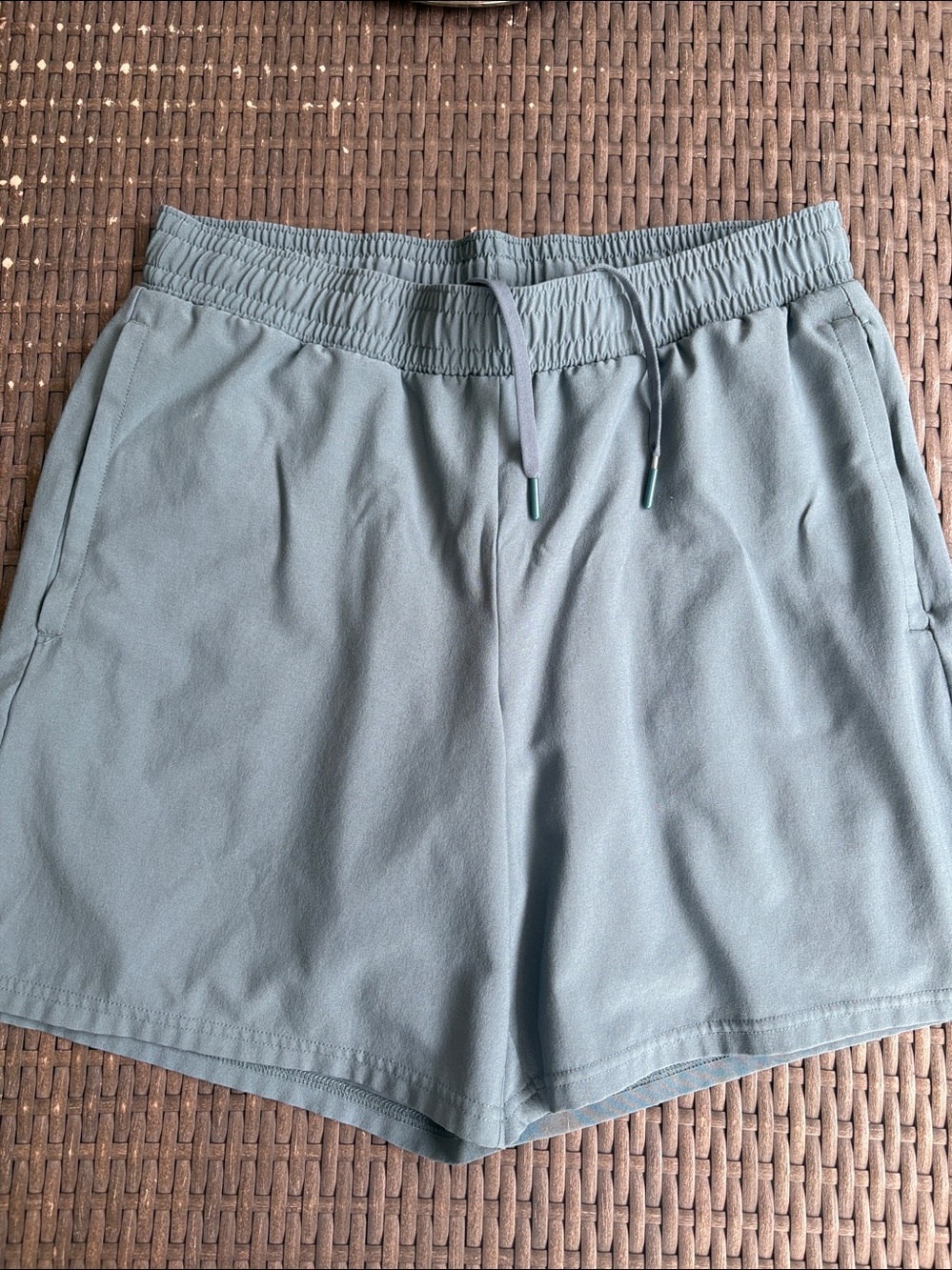 All in Motion Men's Blue-Gray Athletic Shorts